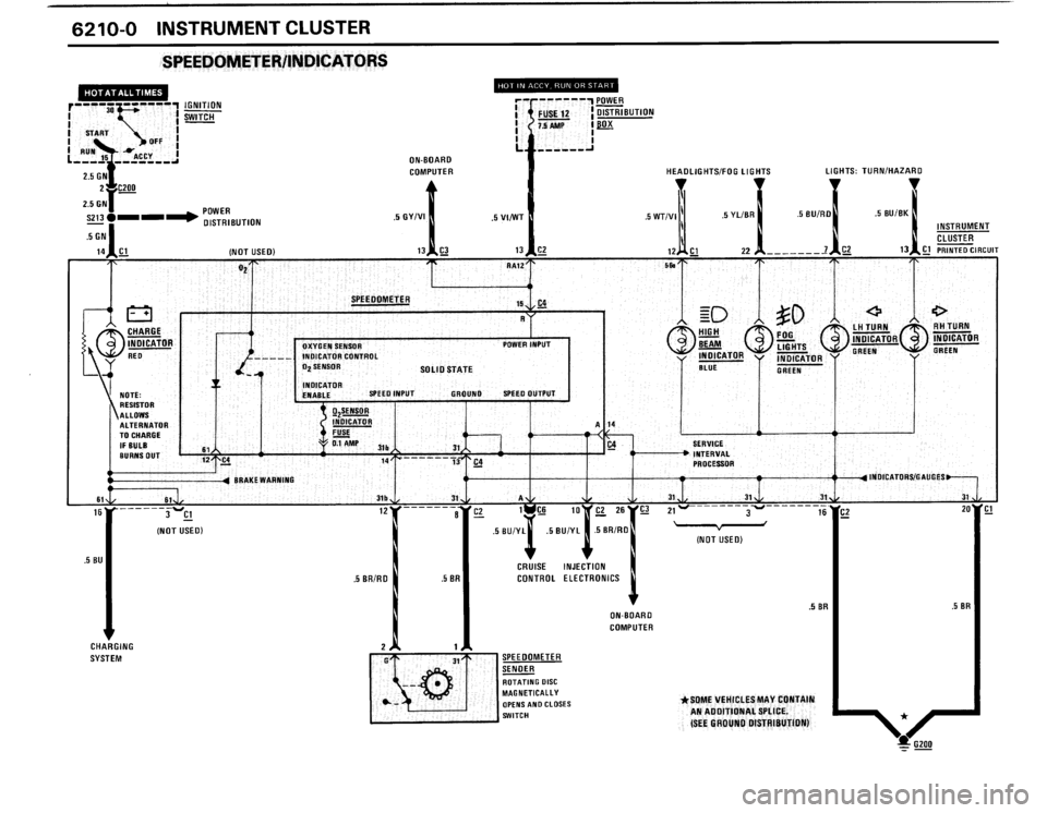 BMW 325i CONVERTIBLE 1990 E30 Electrical Troubleshooting Manual (140 Pages)