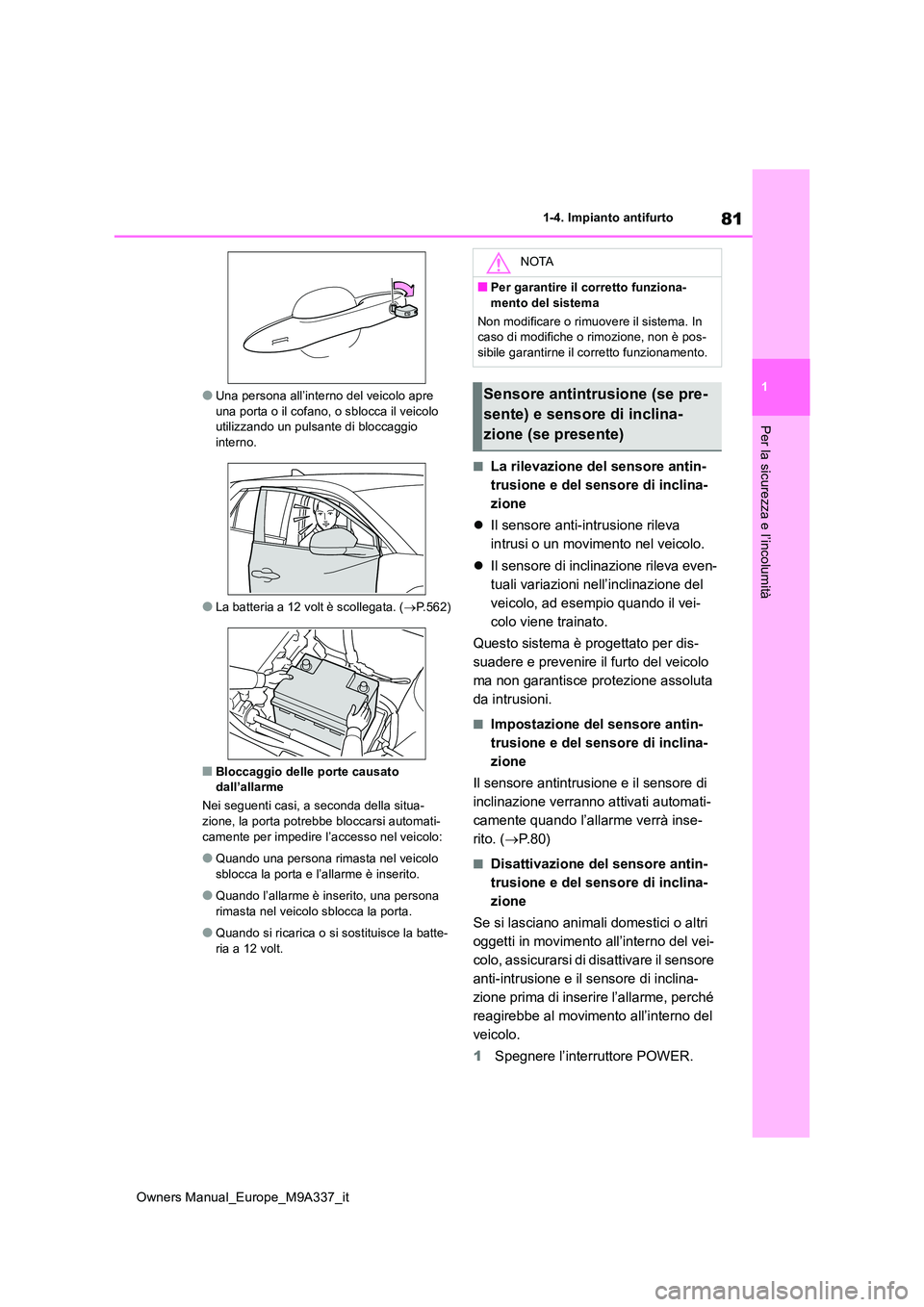 Toyota Bz X Manuale Duso In Italian Pages