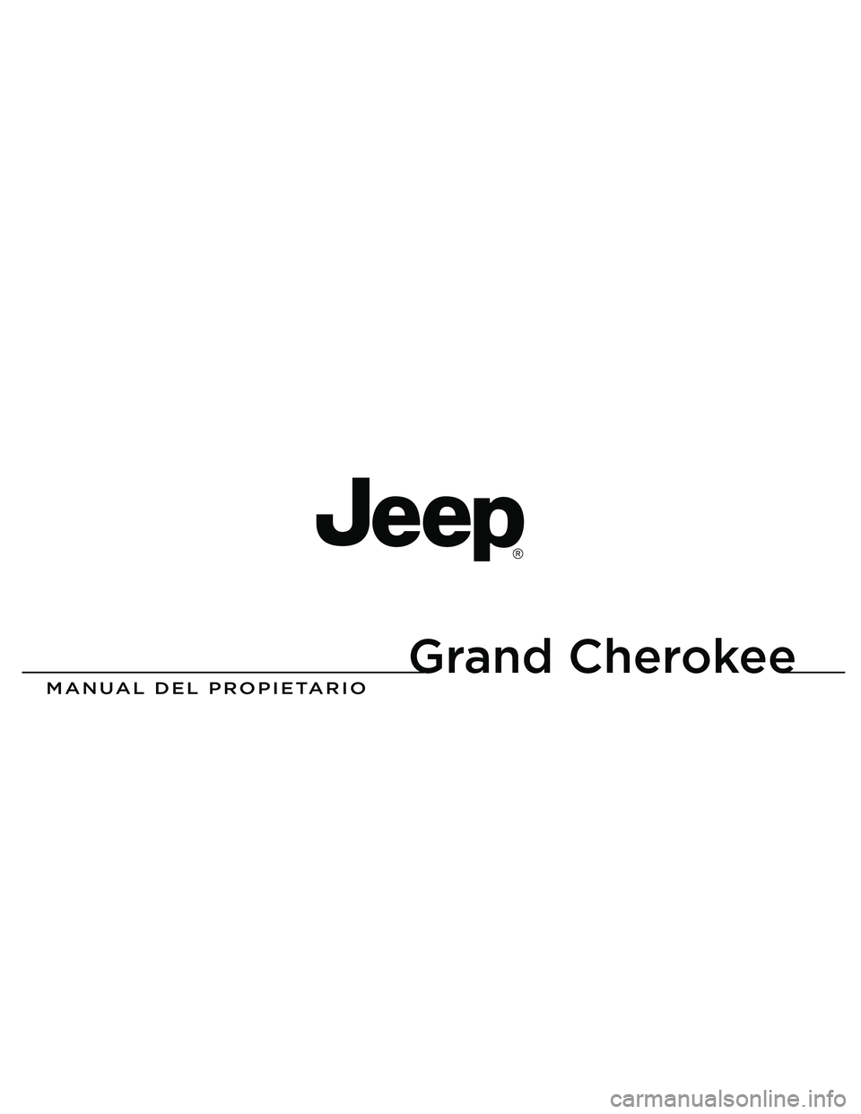 JEEP GRAND CHEROKEE 2011  Manual de Empleo y Cuidado (in Spanish) 