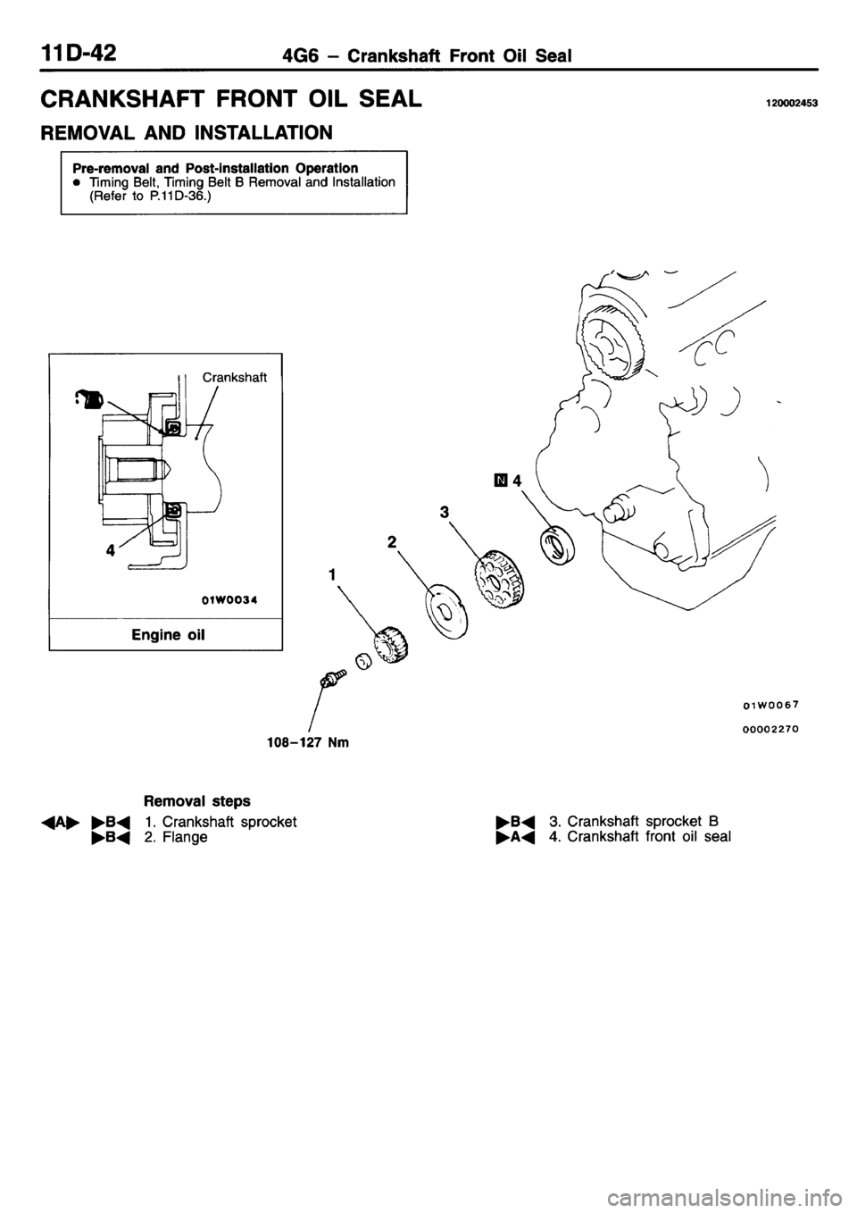 MITSUBISHI L400 1995  Workshop  Service Manual PDF 