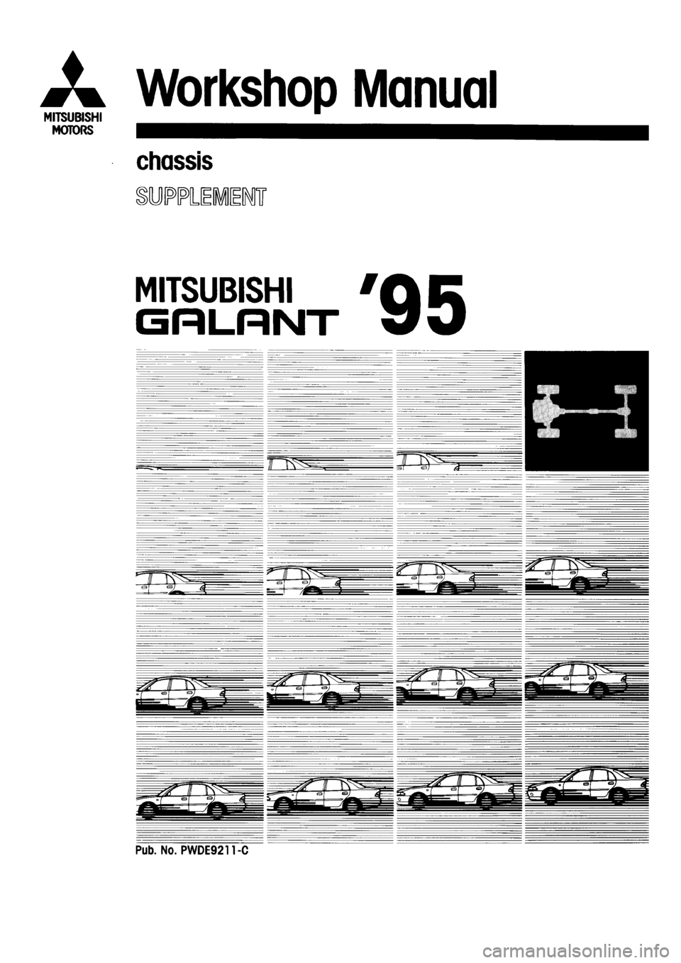 MITSUBISHI GALANT 1995 7.G Workshop Manual 