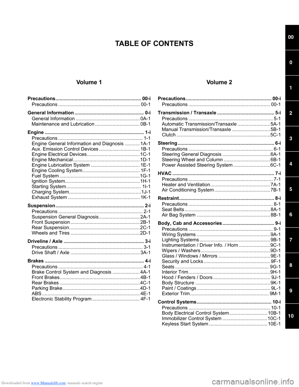Suzuki Swift 06 2 G Service Workshop Manual 1496 Pages