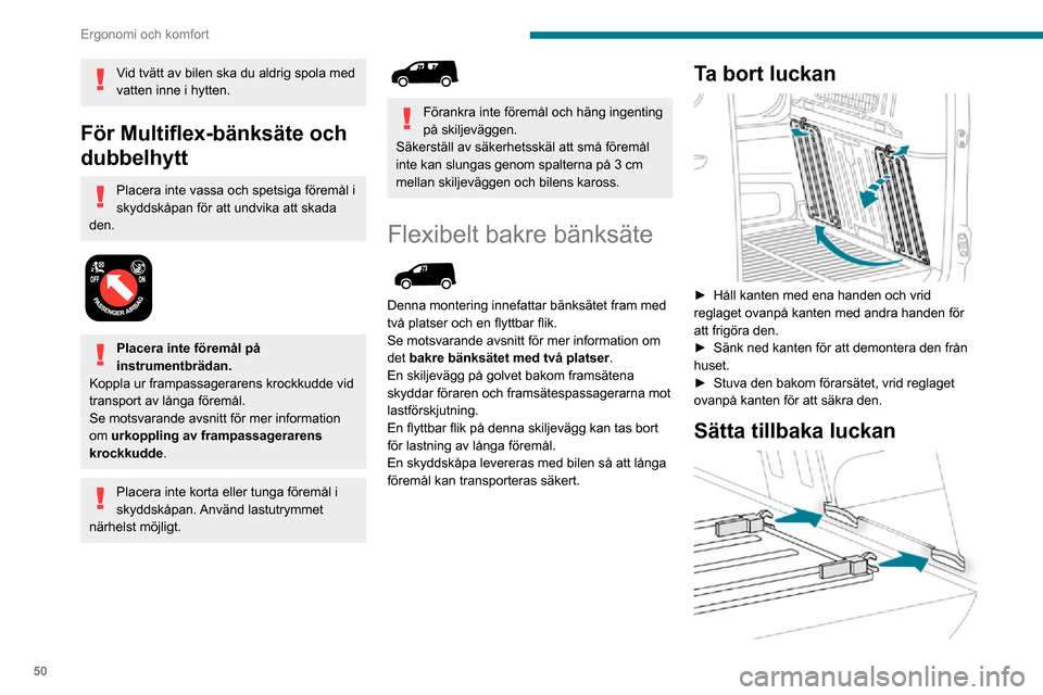 Peugeot Partner 2020 Ägarmanual (in Swedish) (260 Pages)