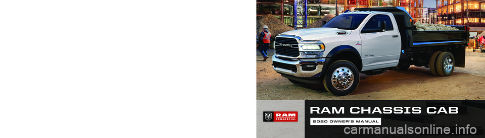 RAM CHASSIS CAB 2020  Owners Manual 