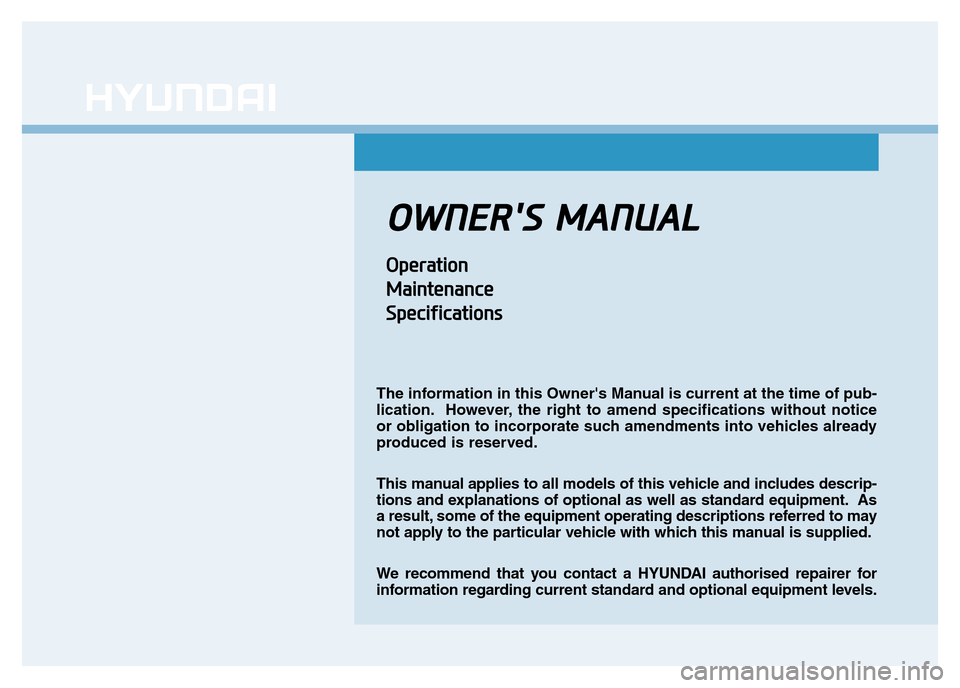 Hyundai Genesis 2016  Owners Manual - RHD (UK, Australia) 