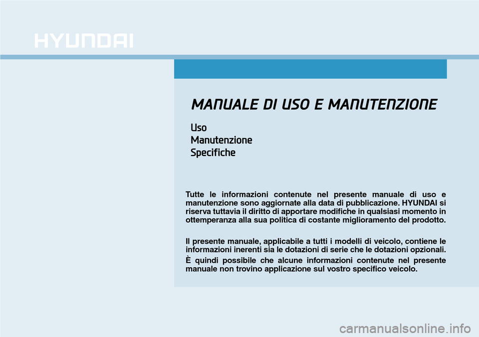 Hyundai Ioniq Electric 2019  Manuale del proprietario (in Italian) 