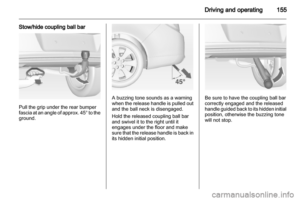 VAUXHALL INSIGNIA 2010 Owner's Manual (260 Pages), Page 160: