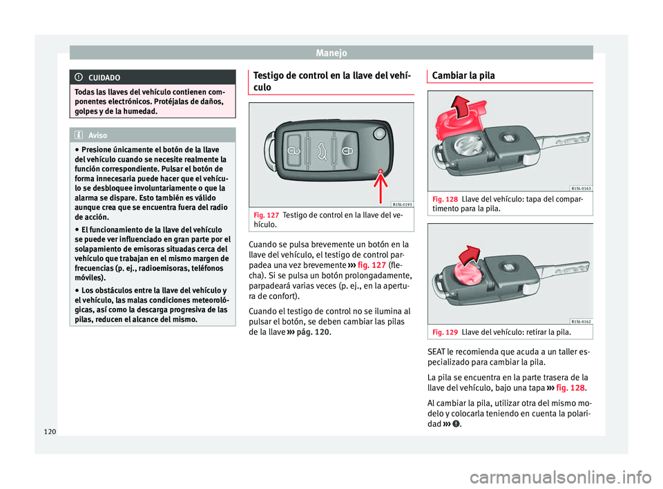 alarm Seat Alhambra 2016 Manual del propietario (in Spanish) (348 Pages)