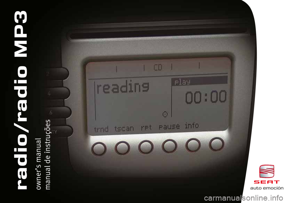 Seat Leon 5D 2005  RADIO MP3 