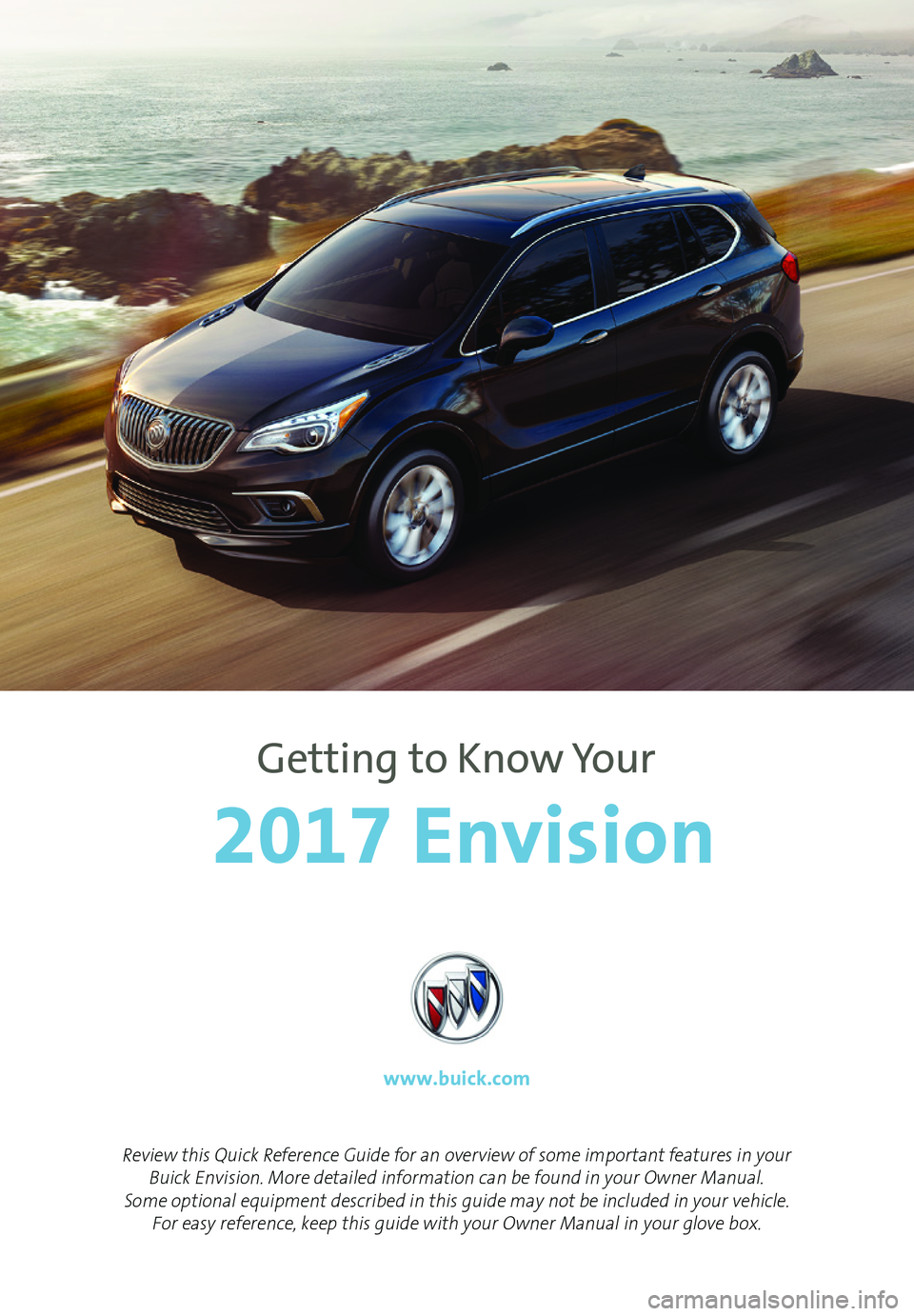 BUICK ENVISION 2017  Get To Know Guide 