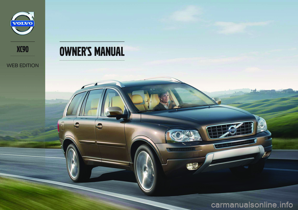 VOLVO XC90 2014  Owner´s Manual 