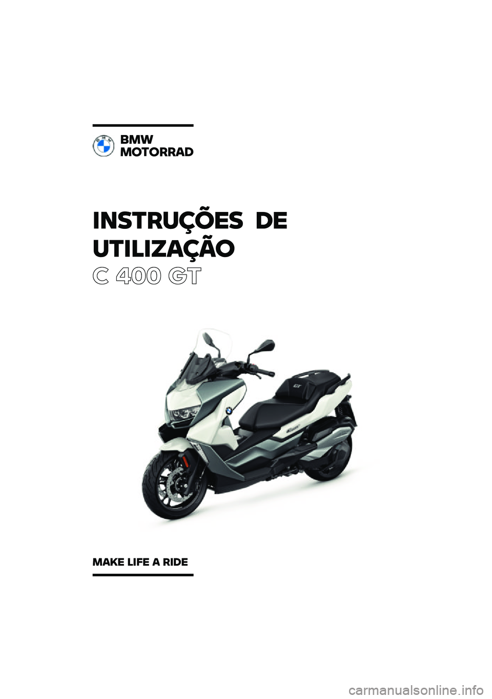 BMW MOTORRAD C 400 GT 2021  Manual do condutor (in Portuguese) 