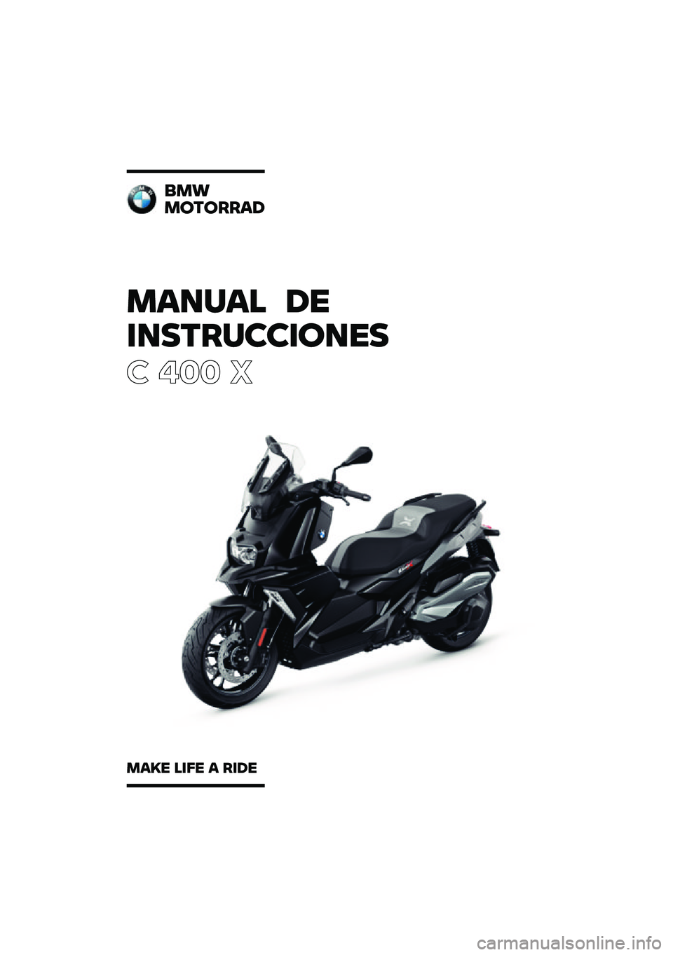 BMW MOTORRAD C 400 X 2020  Manual de instrucciones (in Spanish) 