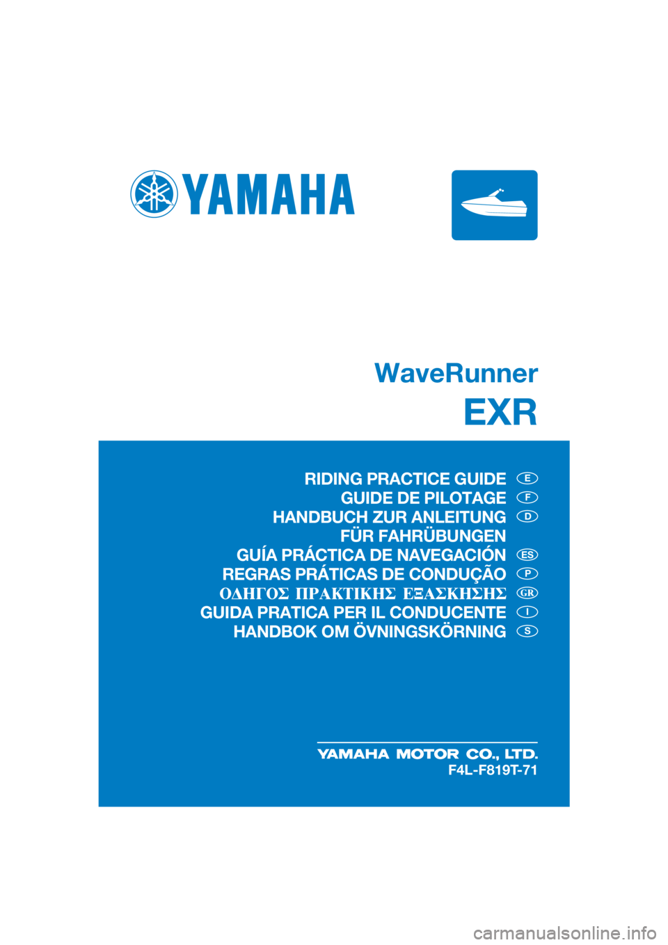YAMAHA FJR1300 2020  Manual de utilização (in Portuguese) 