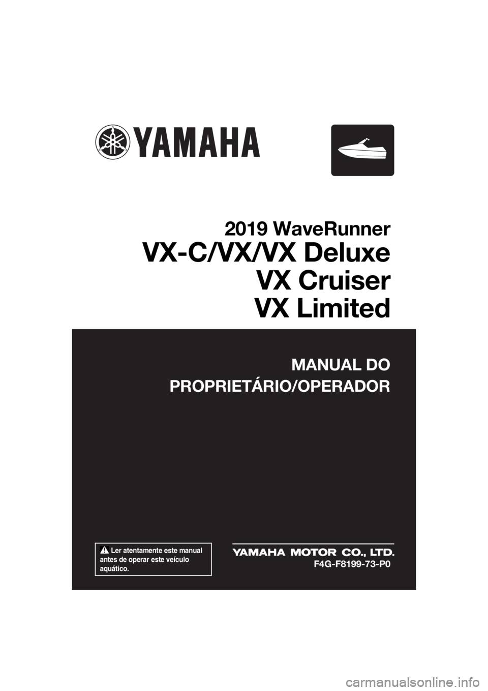 YAMAHA VX-C 2019  Manual de utilização (in Portuguese) 