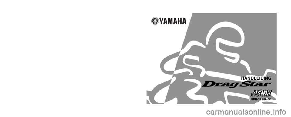 YAMAHA XVS1100 2002  Owners Manual 