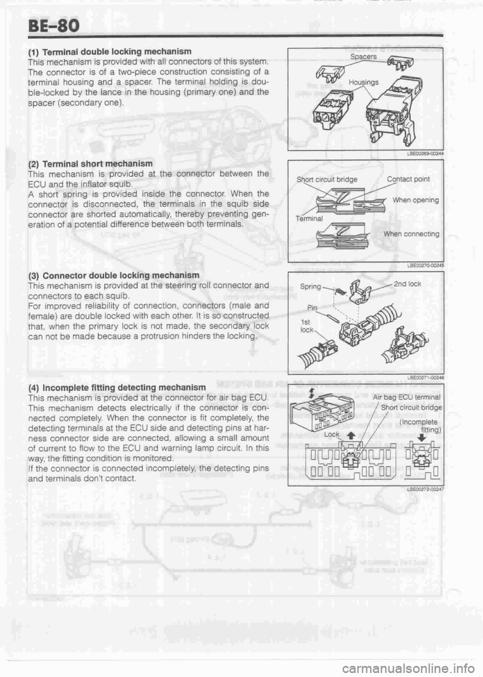 DAIHATSU CUORE 1998  Service Owners Manual 