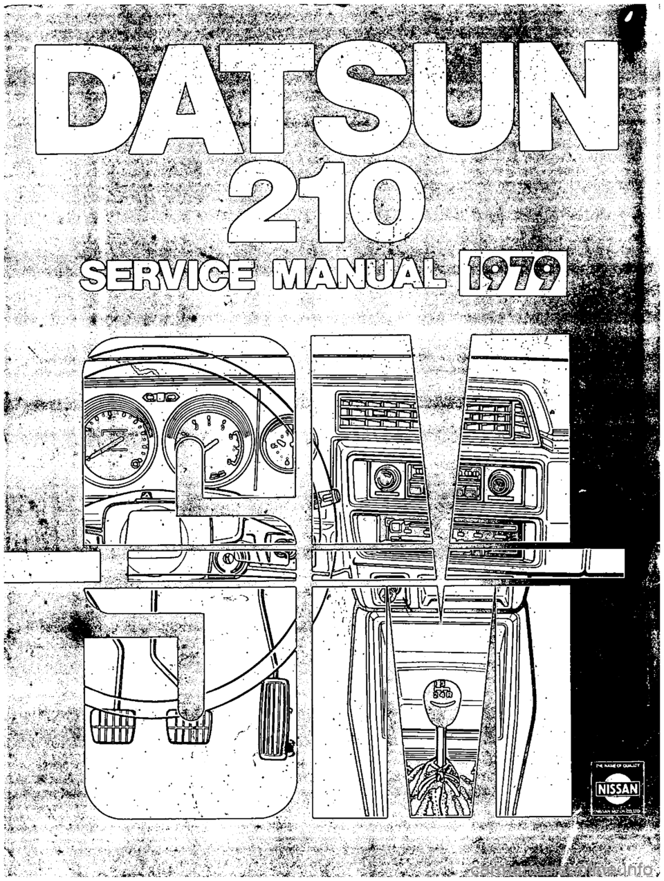 DATSUN 210 1979  Service Manual 