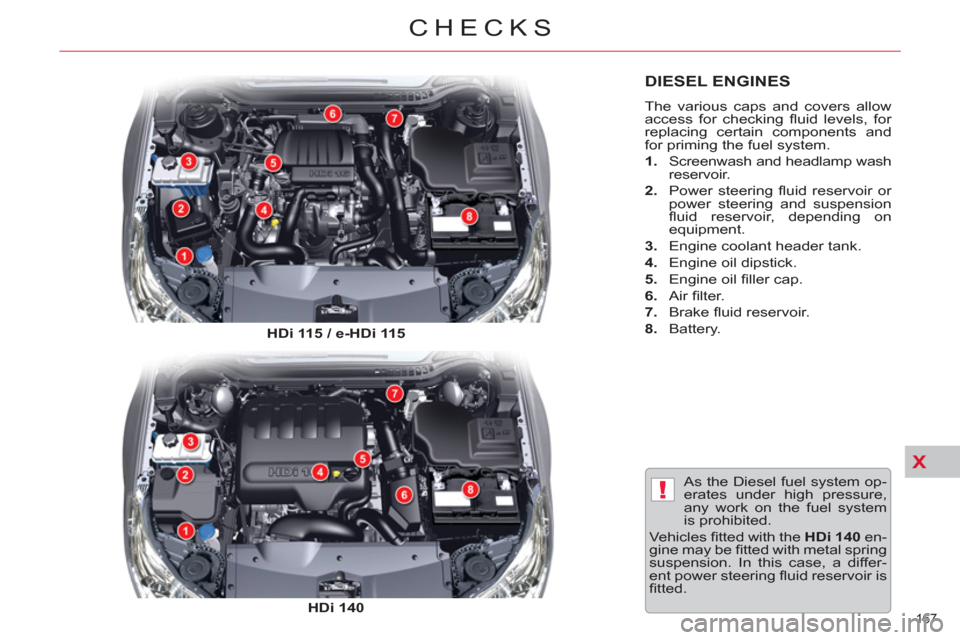 engine coolant Citroen C5 2012 (RD/TD) / 2.G Owner's Manual (316 Pages)