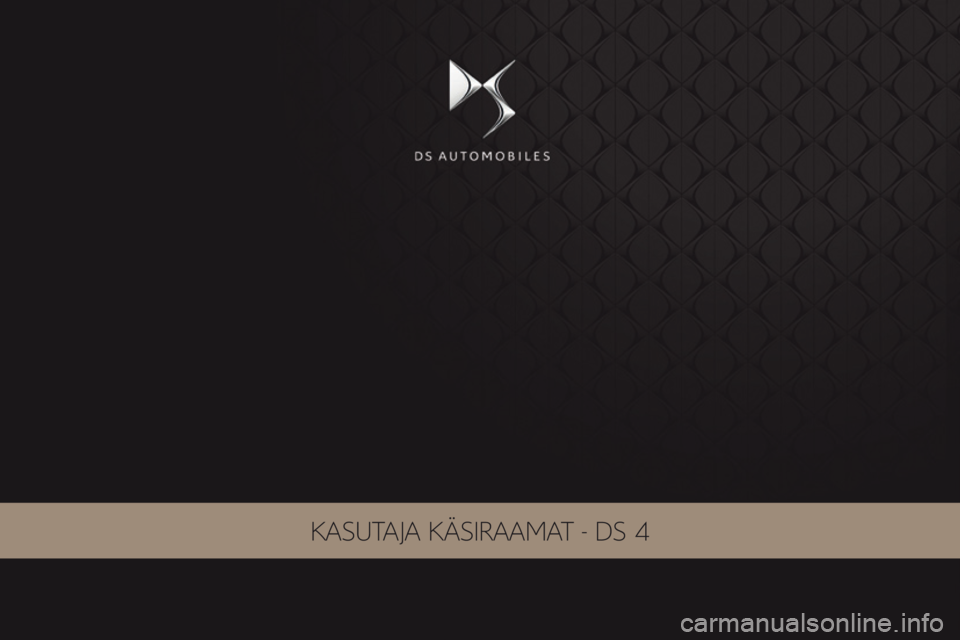 CITROEN DS4 2017  Kasutusjuhend (in Estonian) 